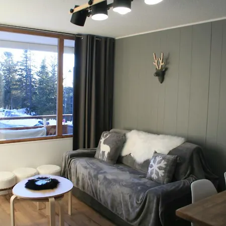 Le Flocon-studio Cabine-balcon 4-6 Pers A 100m Des Pistes شاروس