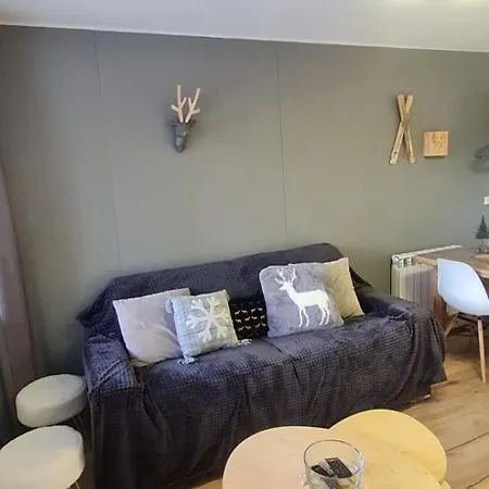 شقة Le Flocon-studio Cabine-balcon 4-6 Pers A 100m Des Pistes شاروس