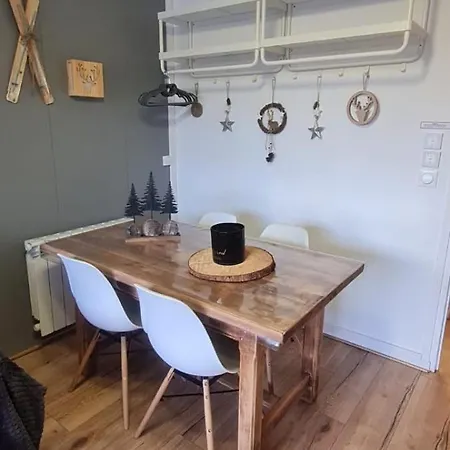 Le Flocon-studio Cabine-balcon 4-6 Pers A 100m Des Pistes