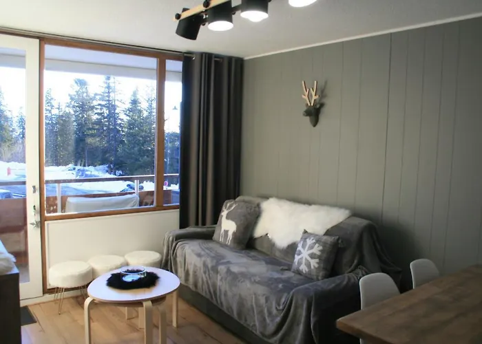 Le Flocon-studio Cabine-balcon 4-6 Pers A 100m Des Pistes שמרוסה
