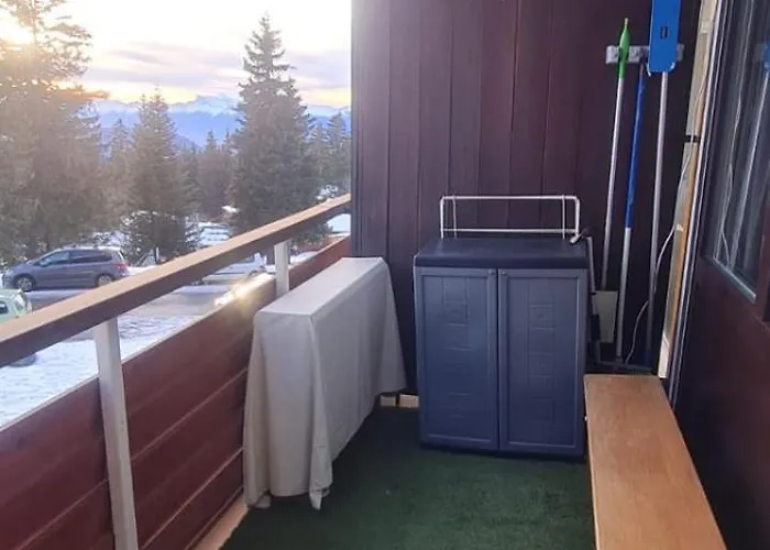 דירה Le Flocon-studio Cabine-balcon 4-6 Pers A 100m Des Pistes *